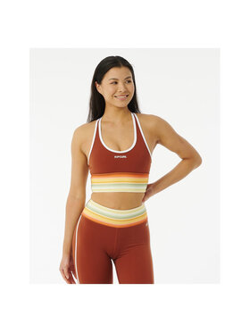 Rip Curl Rip Curl Top Mirage Trippin Tank Brązowy Regular Fit