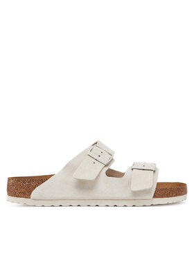 Birkenstock Birkenstock Šlepetės Arizona zamsz 1024554 Balta