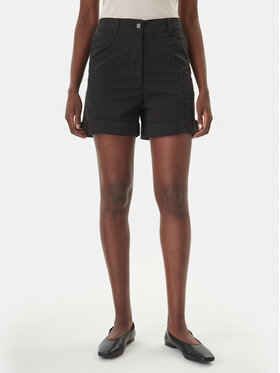 BOSS BOSS Pantaloncini di tessuto C_Tanessa-D 50556391 Nero Regular Fit