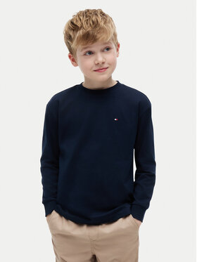 Tommy Hilfiger Tommy Hilfiger Majica Essential KB0KB09846 Tamnoplava Regular Fit