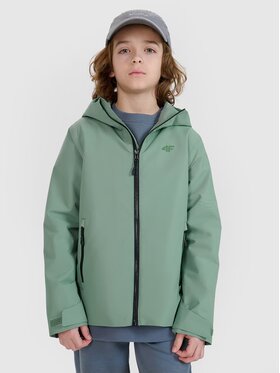 4F 4F Prechodná bunda 4FJWSS25TTJAU0741-41S Zelená Regular Fit