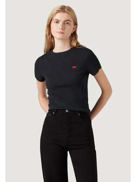 Levi's® Levi's® T-Shirt ESSENTIAL SPORTY TEE Μαύρο Casual Fit