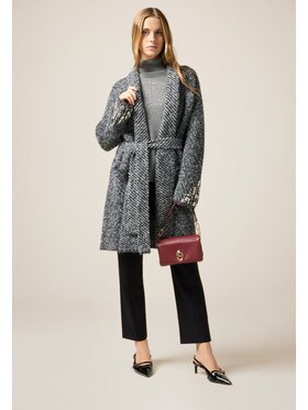 Oltre Oltre Cardigan M566E001952N033 Grigio Regular Fit