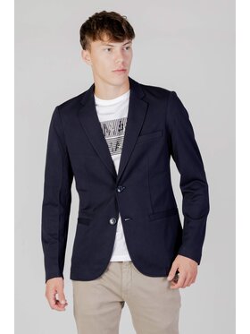 Armani Exchange Armani Exchange Marynarka 8NZG77 ZJ6JZ Niebieski Blazer Fit
