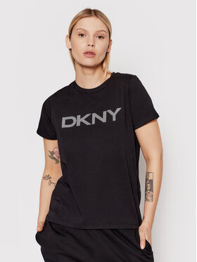 DKNY Sport DKNY Sport T-shirt DP1T6749 Crna Regular Fit
