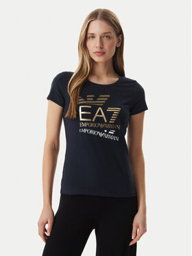 EA7 Emporio Armani EA7 Emporio Armani T-Shirt 7W000977 AF10373 UB102 Tmavomodrá Regular Fit