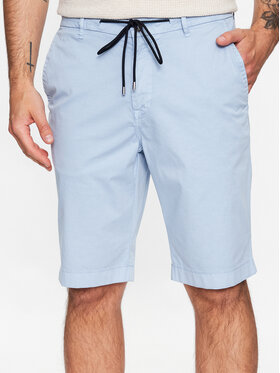 Baldessarini Baldessarini Šortky z materiálu B1 16946/000/2402 Modrá Regular Fit