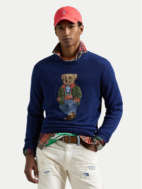 Polo Ralph Lauren Polo Ralph Lauren Pulover 710955762001 Bleumarin Regular Fit