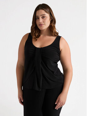 Fiorella Rubino Fiorella Rubino Top G095L008384N033 Czarny Regular Fit