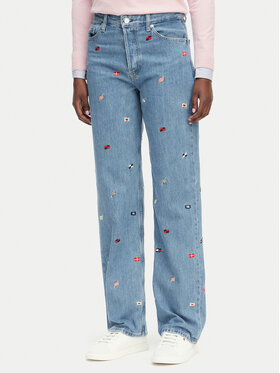 Tommy Jeans Tommy Jeans Džinsai Layla DW0DW23100 Mėlyna Slim Fit
