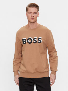 BOSS Boss Majica dugih rukava Soleri 07 50507939 Bež Relaxed Fit