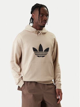 adidas adidas Pluus adicolor Trefoil KE0878 Beež Loose Fit