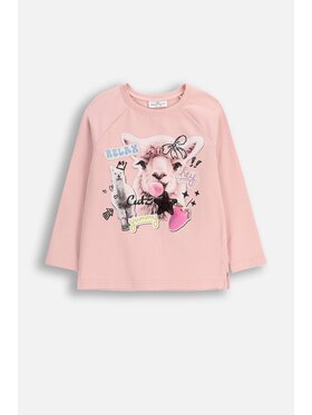 Coccodrillo Coccodrillo T-Shirt ZC5143104CGK-007 Różowy Regular Fit