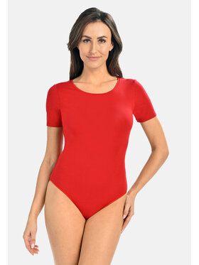 Teyli Teyli Body 184 Czerwony Regular Fit