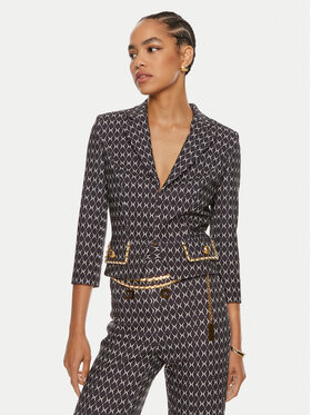 Elisabetta Franchi Elisabetta Franchi Marynarka GI-S85-46E2 Czarny Regular Fit