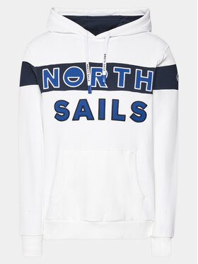 North Sails North Sails Bluza 691250 Biały Regular Fit