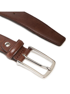 Jack&Jones Jack&Jones Pánsky opasok Jacchristopher Belt Noos 12136795 Hnedá
