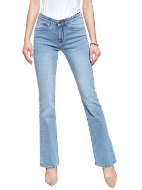 Wrangler Wrangler Jeansy BOOTCUT Niebieski Regular Fit