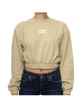 Calvin Klein Jeans Calvin Klein Jeans Bluza J20J223535 Zielony Regular Fit