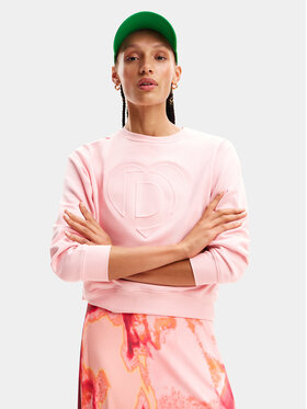 Desigual Desigual Felpa Travis 24SWSK30 Rosa Regular Fit