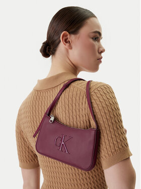 Calvin Klein Calvin Klein Kabelka Bold Ck Mini Bag LV04F1125G Bordová
