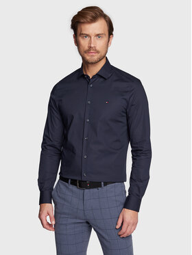 Tommy Hilfiger Tommy Hilfiger Ing MW0MW25040 Sötétkék Slim Fit