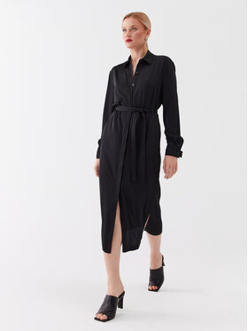 Calvin Klein Calvin Klein Vestito chemisier K20K205697 Nero Regular Fit