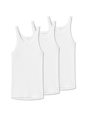 SCHIESSER SCHIESSER Podkoszulek 27346 Biały Comfort Fit