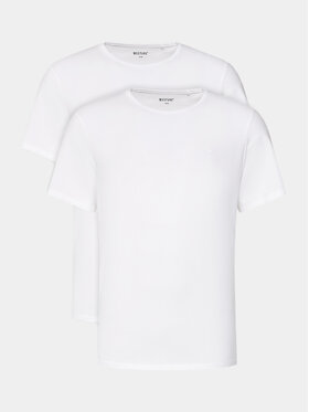 Mustang Mustang Σετ 2 T-Shirts 1014663 Λευκό Regular Fit