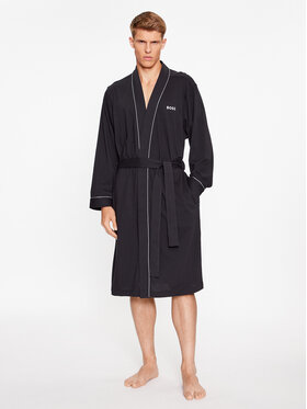 BOSS Boss Kopalni plašč Xmas Kimono 50485920 Črna