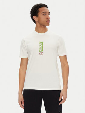 C.P. Company C.P. Company T-shirt 18CMTS310A005431G Bianco Regular Fit