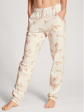 Calida Calida Dámské kalhoty 29854 Béžová Comfortable Fit