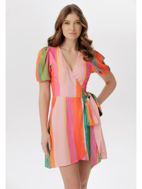LAURELLA LAURELLA Každodenné šaty 4SS017 Farebná Regular Fit