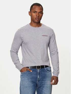 Guess Jeans Guess Jeans Hosszú ujjú M4YI54 K8HM0 Szürke Slim Fit