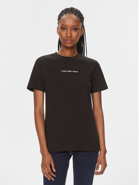 Calvin Klein Jeans Calvin Klein Jeans T-krekls J20J221065 Melns Regular Fit