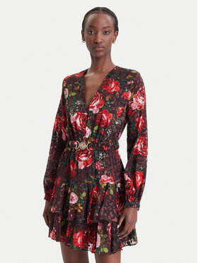 Guess Guess Ikdienas kleita W6BK42 W4225 Daudzkrāsains Slim Fit