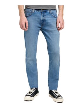 Lee Lee Jeansy 112349492 Niebieski Fitted Fit