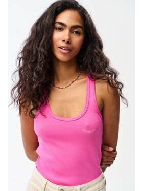 NAOKO NAOKO Top Pink Intuition Różowy Regular Fit