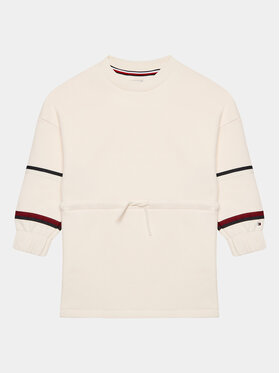 Tommy Hilfiger Tommy Hilfiger Haljina za svaki dan KG0KG07358 D Bijela Regular Fit