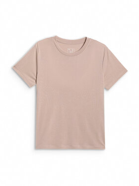 4F 4F T-Shirt SPORTS CLUB Beżowy Regular Fit