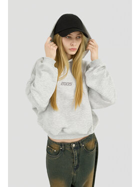 2005 2005 Bluza Classic Logo Szary Oversize
