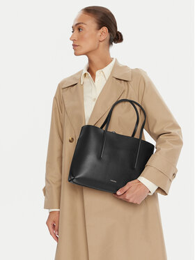 Calvin Klein Calvin Klein Käekott Foil Logo Small Tote LV04F3275G Must