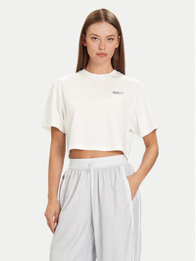 Puma Puma Тишърт PUMA X ROSÉ 633806 77 Бял Relaxed Fit