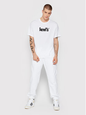 Levi's® Majica 16143-0390 Bela Relaxed Fit