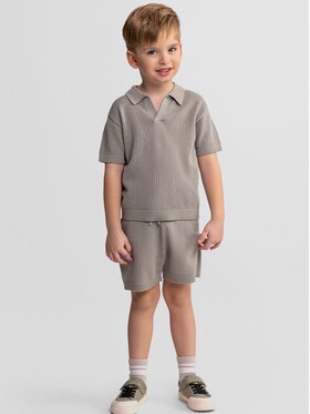 minoti minoti Zestaw 29KNIT201 Khaki Regular Fit