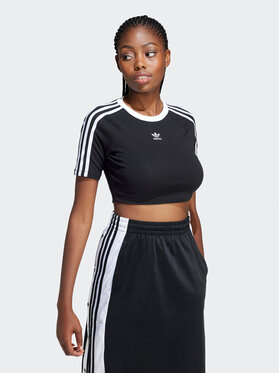 adidas adidas T-Shirt 3-Stripes Baby IU2532 Schwarz Slim Fit
