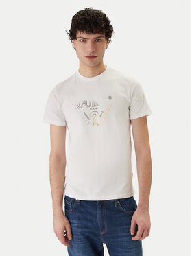Guess Guess Tričko M6GI11 K2992 Biela Slim Fit