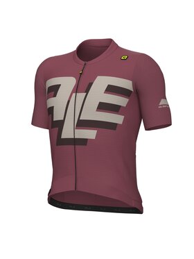 Alé Cycling Alé Cycling Koszulka rowerowa PR-E Sauvage Fioletowy Fitted Fit