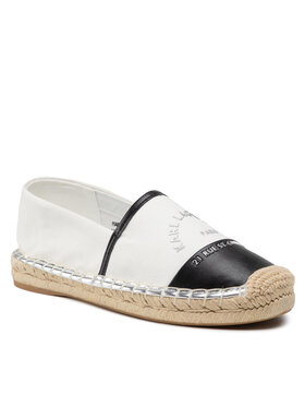 KARL LAGERFELD KARL LAGERFELD Espadrilės KL80108A Balta