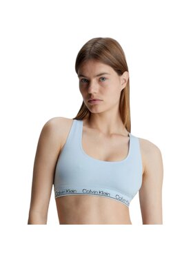 Calvin Klein Calvin Klein Biustonosz sportowy RACERBACK 000QF7317E Niebieski